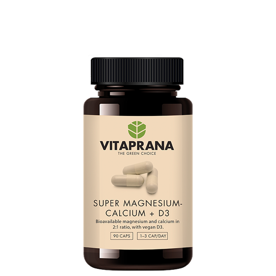 Super Magnesium-Calcium + D3, 90 caps