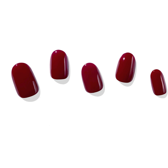Dashing Diva Glaze Semi Cured Solid Color Gel Nail Strips Sweet B