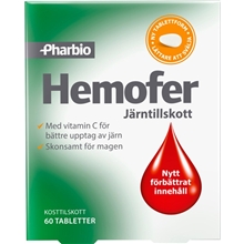 Hemofer 60 tablettia