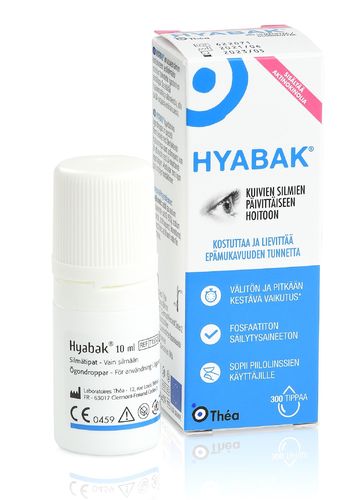 Hyabak silmätipat 0,15% 10 ml