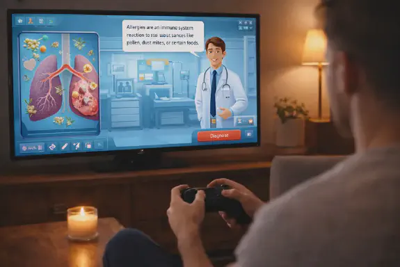 Voivatko lääkäriteemaiset pelit lisätä ymmärrystä sairauksista